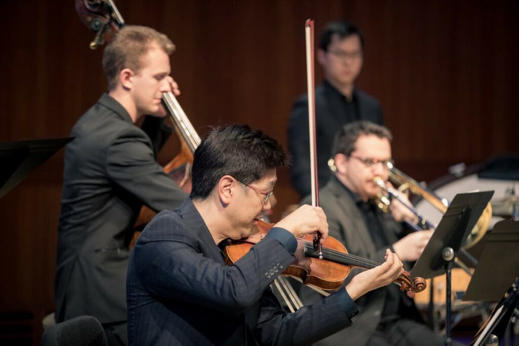 Curtis Institute Violin Player