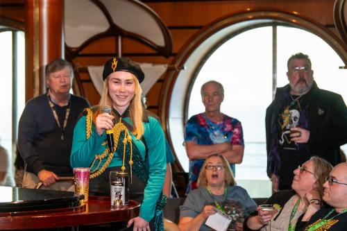 Best Joke, Worst Joke Competition hosted by Cruise Director JT