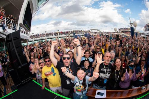 Launch Party and Introduction of the Cast of Star Trek The Cruise VIII