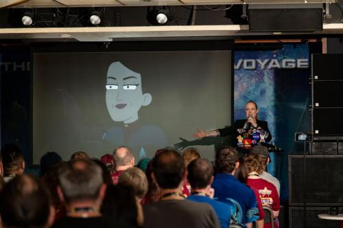 Science Seminar The Weird and Wacky Science of Lower Decks featuring Dr. Erin Macdonald